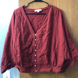 Cinnamon orange shirt